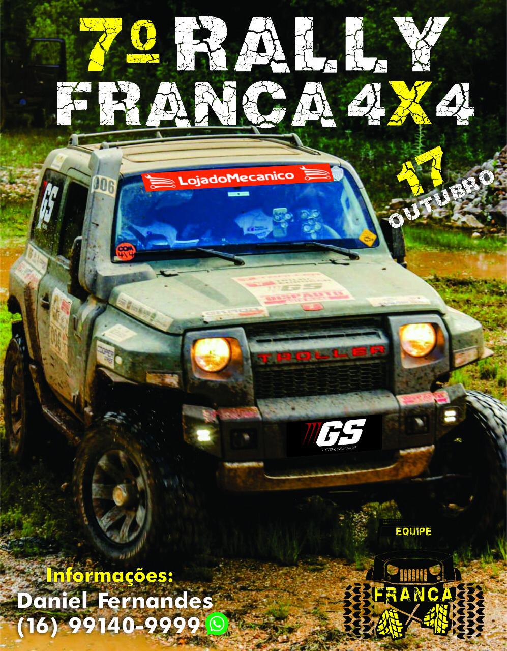 7° RALLY DE FRANCA 4X4