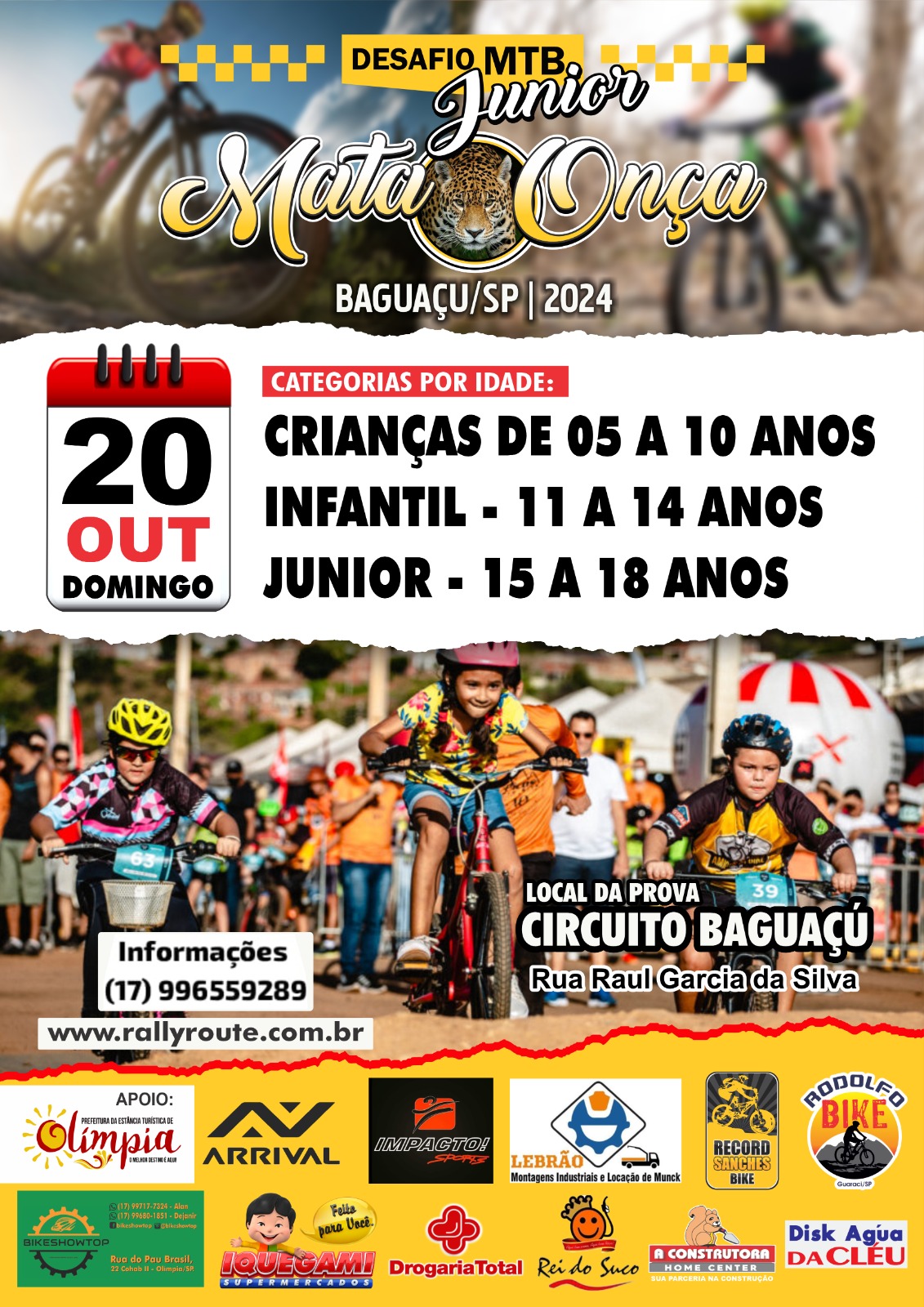 DESAFIO MTB JUNIOR MATA ONÇA